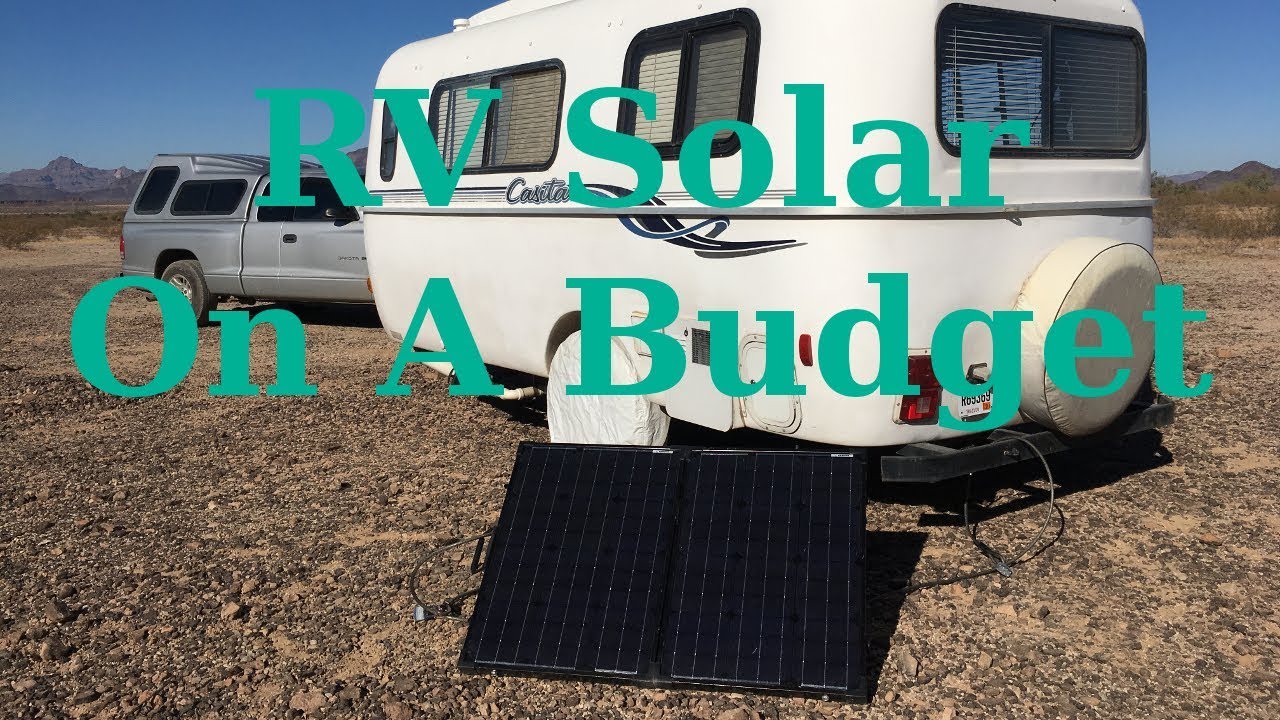 Easy (and cheap) RV Solar Solution