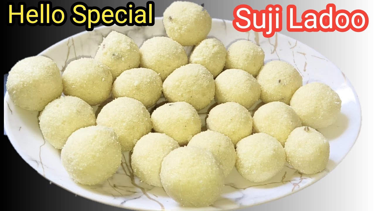 চুজিৰ লাৰু || Holi Special Suji Laru || Rava Laddu Recipe || Bina Dutta
