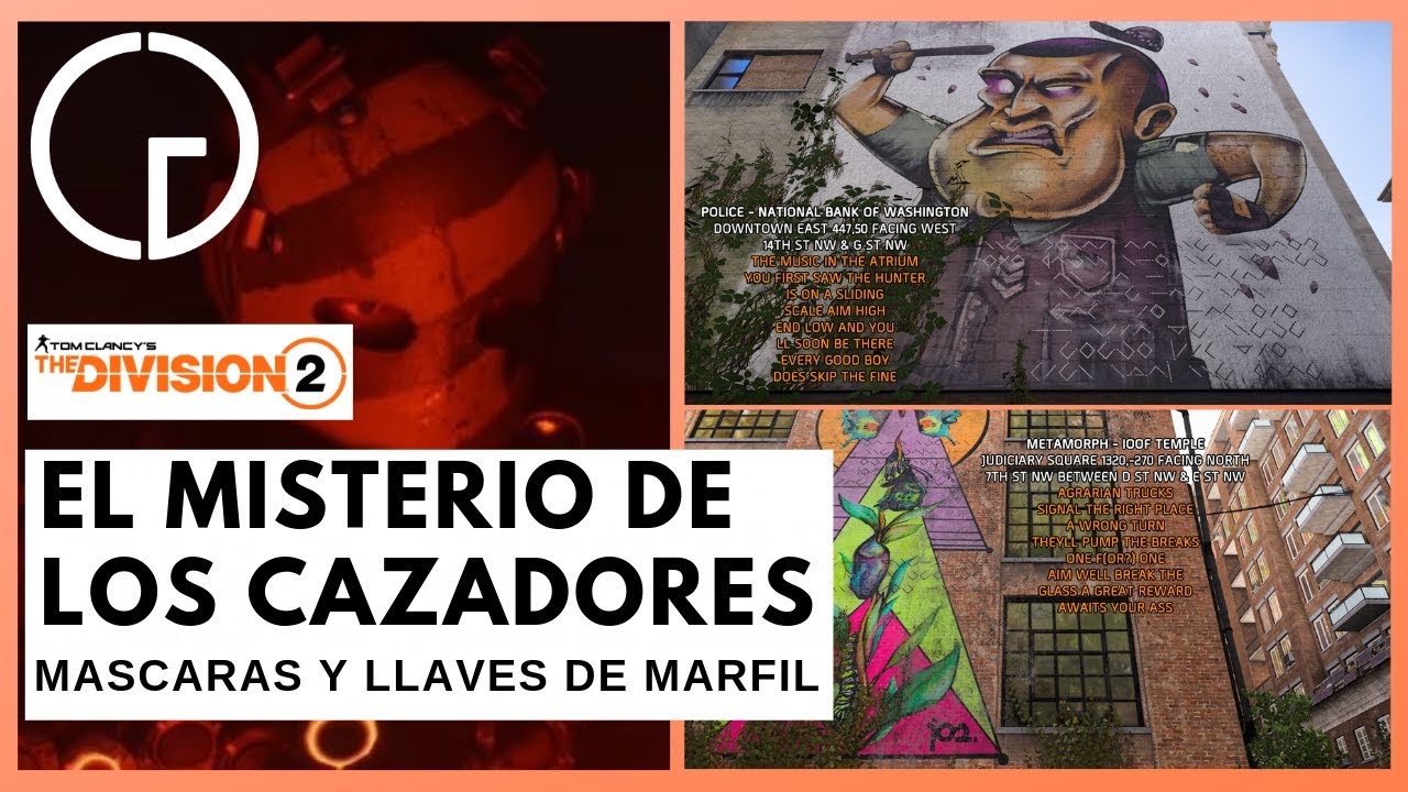 Tom Clancys the Division 2 - El Misterio de los Cazadores - Mascaras y Llaves de Marfil