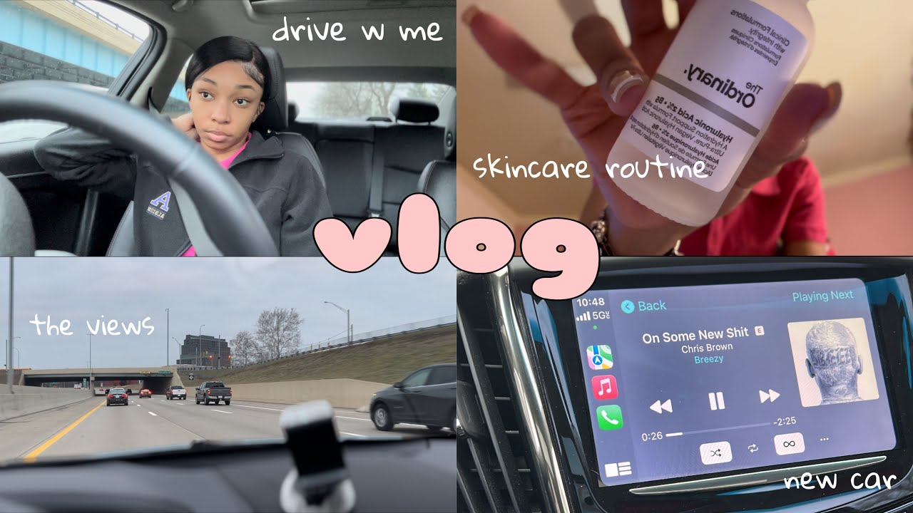 vlog: drive with me, morning routine, grwm to go to work :)