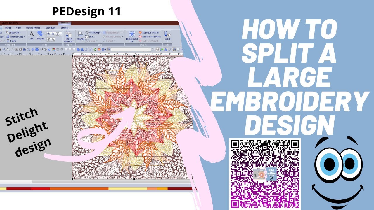 How to split a large design for the Luminaire 2 in PEDesign 11