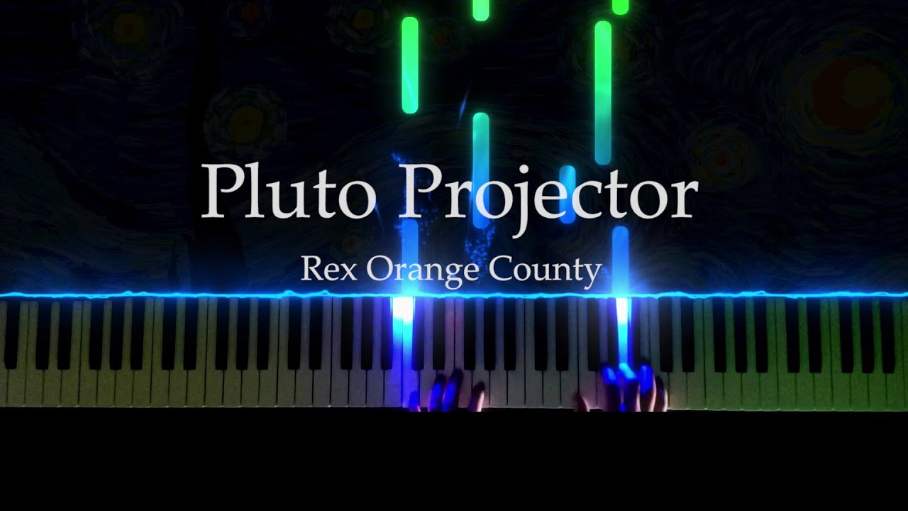 Rex Orange County - Pluto Projector Piano Cover