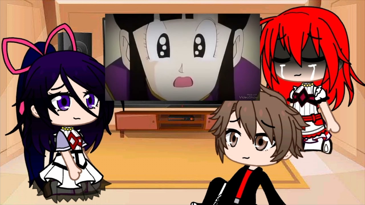 Rías, Akeno e Issei reaccionan a: Goku x Milk AMV