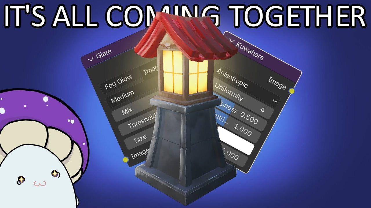 Blender REAL-TIME Viewport Compositing [Anime Style] - Comfee Tutorial