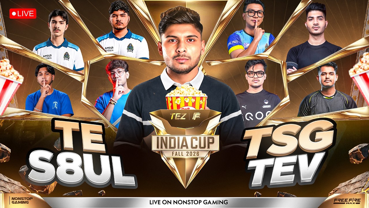 FFMIC 2026 FALL GRP-B WATCH PARTY 🥶 || S8UL vs TE vs TSG vs TEV   #iQOO #iQOOZ11