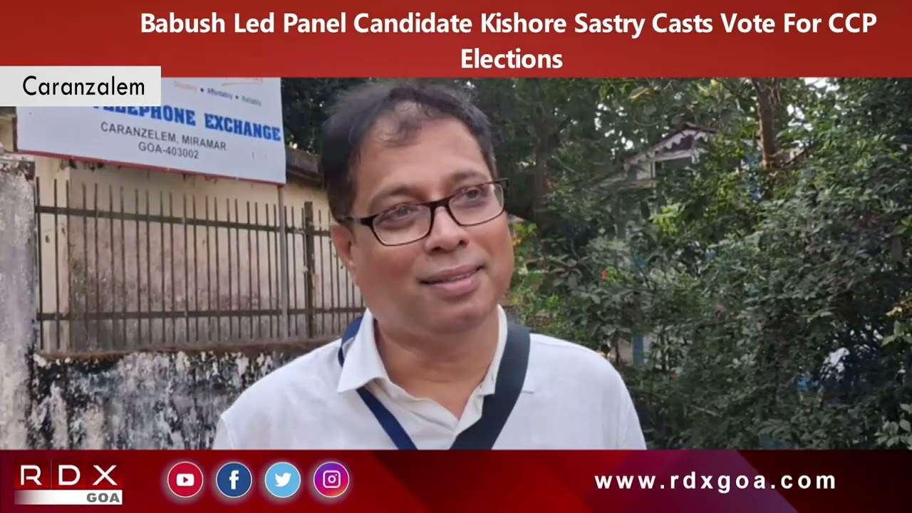 Babush Led Panel Candidate Kishore Sastry Casts Vote For CCP Elections