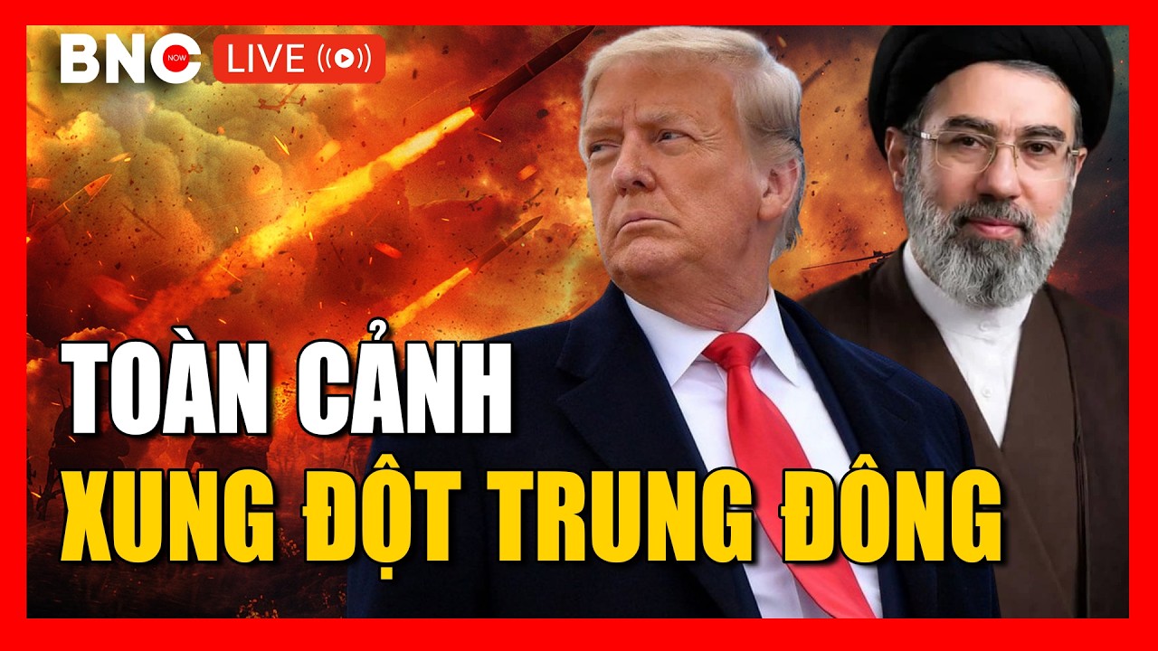 TOÀN CẢNH XUNG ĐỘT TRUNG ĐÔNG: Căng thẳng Mỹ - Iran - Israel | Xung đột Trung Đông mới nhất