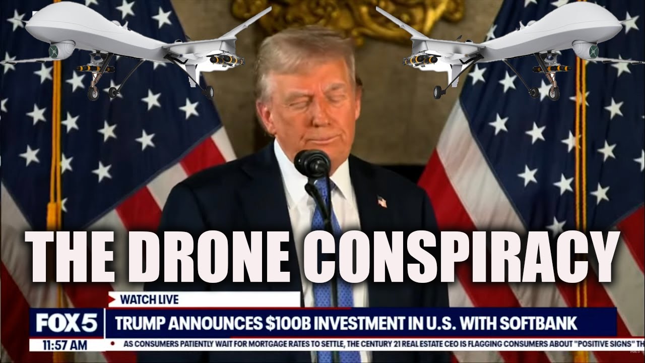 Drone Conspiracy: TRUMP Wants Disclosure or Major Psyop?