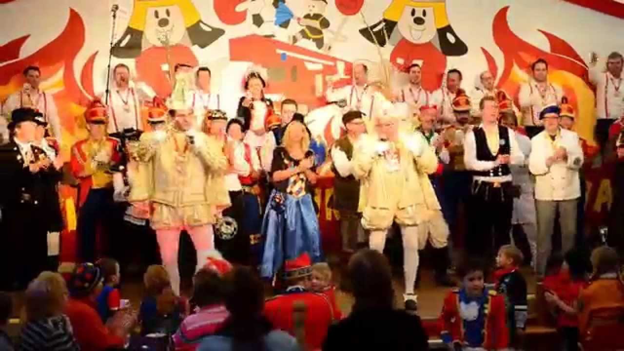 Prinz Abes I. mit Prinz Kurt I. IG Zweifaller Karneval Fr&uuml;hschoppen 25.01.2015