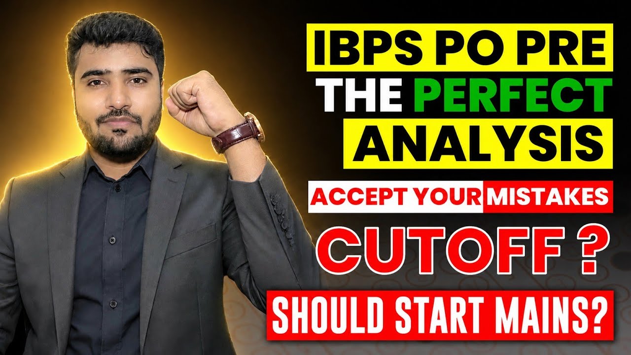 Ibps po pre 2026 perfect analysis. All shift analysis and cutoff. #ibpspo #analysis #Mainsstrategy