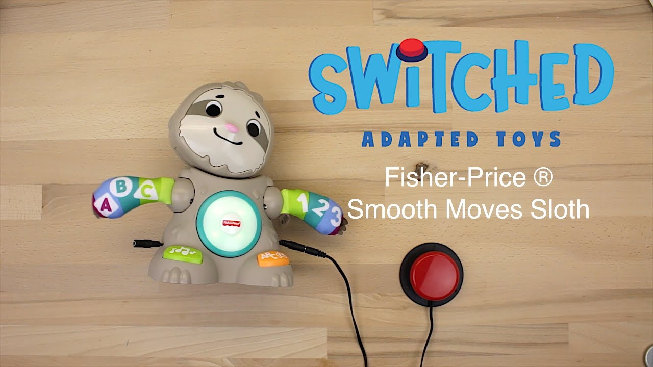 Адаптированные игрушки SWITCHED - Плавные движения, ленивец - Руководство