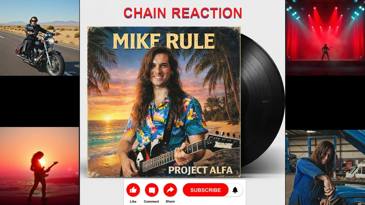 Mike Rule – Project Alfa (1991) | Rare Hard Rock Album #metal #guitar