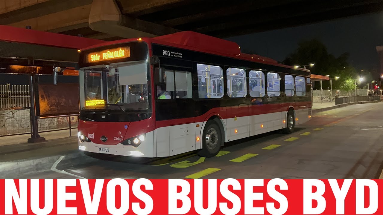 Red | Nuevos Buses Eléctricos BYD K9KA