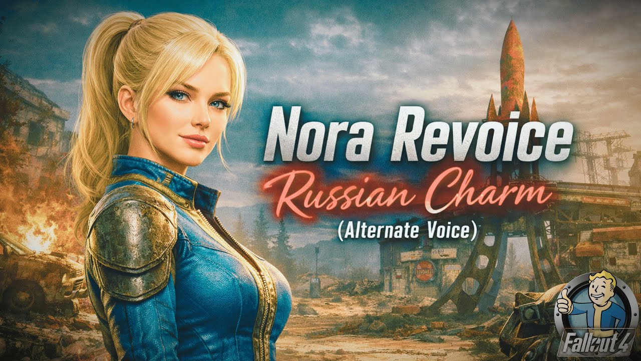 Fallout 4 Нора Ревоис – Русское обаяние | Демоверсия ранней игры