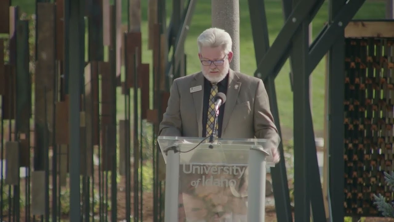University of Idaho - Vandal Healing Garden Dedication 2024