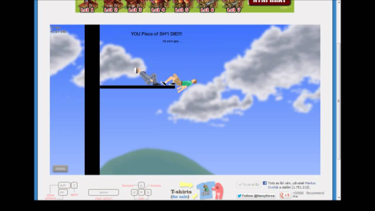 DandaGames - Happy wheels part 1 - HD -