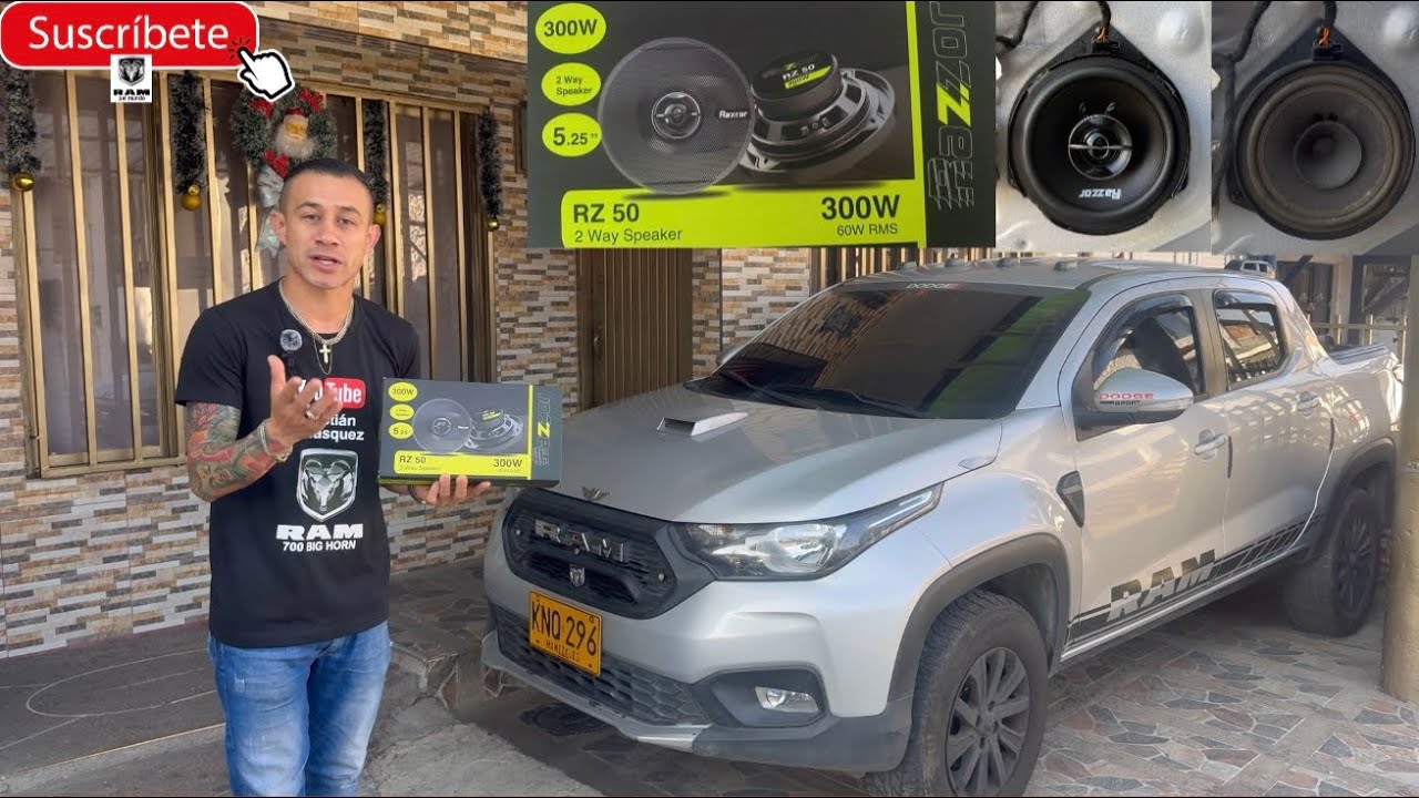 Замена аудиосистемы в RAM 700 без потери оригинальности автомобиля (вид сзади) 🤩👍🤩