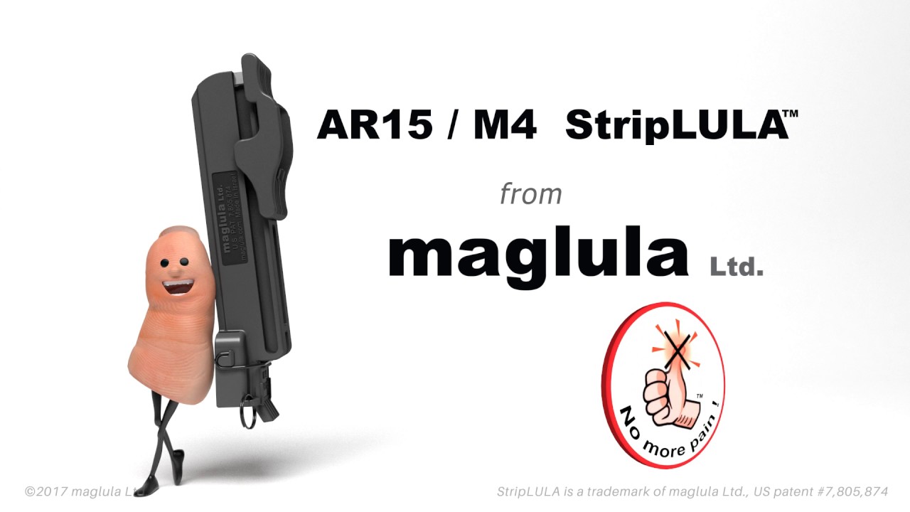 StripLULA™ - Universal version 5.56/.223 AR15/M4 10rd magazine loader (+ GECO strips)