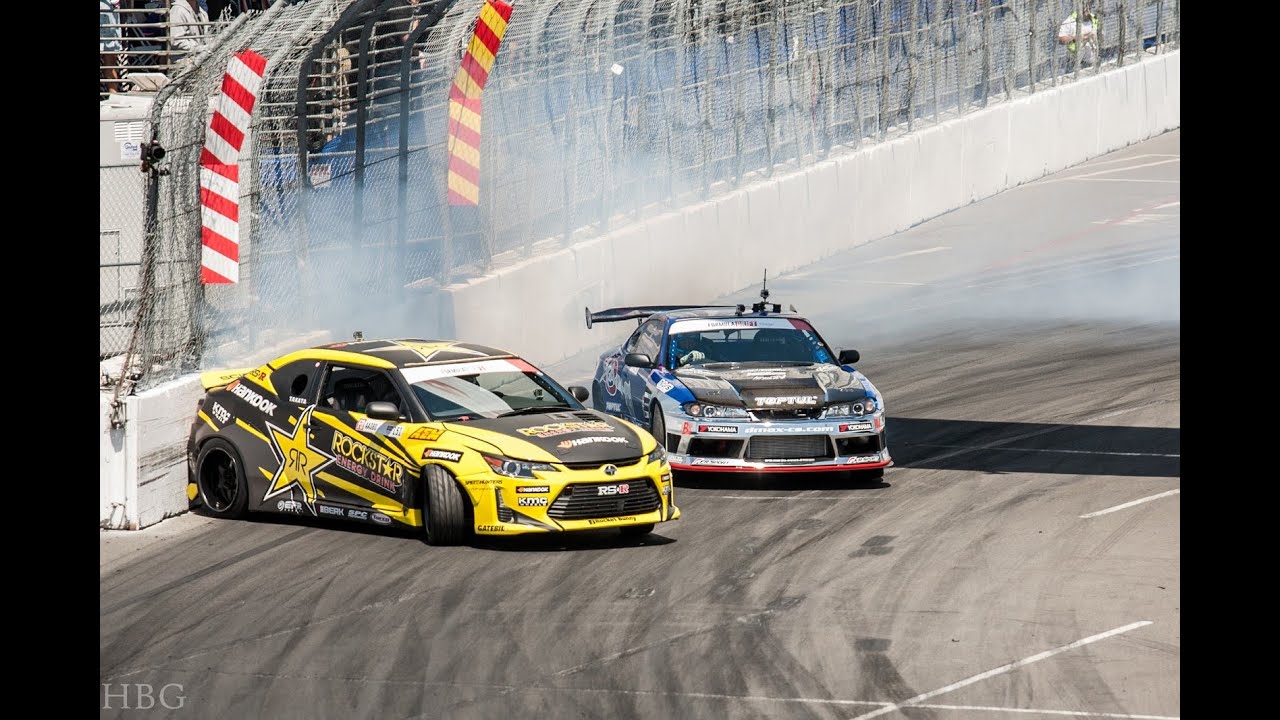 FORMULA DRIFT 2015 - [ Round 1 / Qualifying 2/2 / Long Beach, CA / STREETS / #FDLB ]