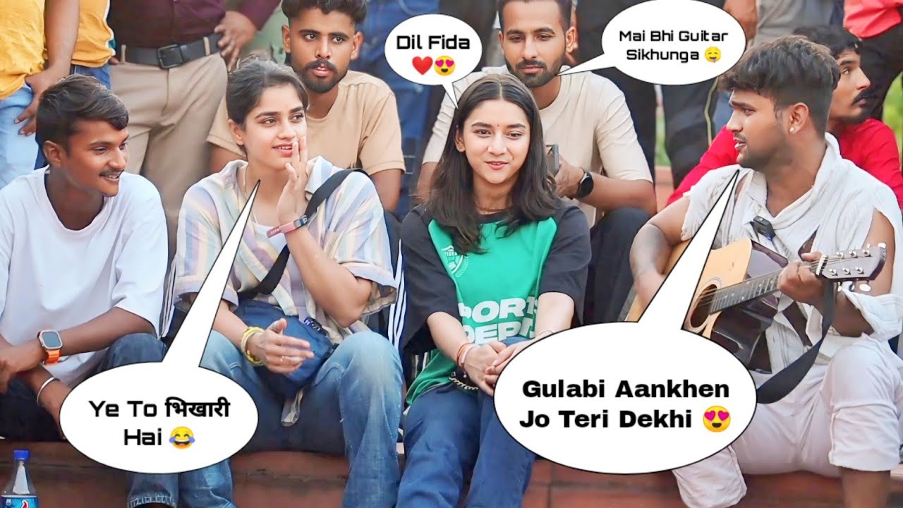 Begger Purposeing Singing Prank Gone Wrong On Cute Girl In Public Angry 😡 || @iklakhsainy