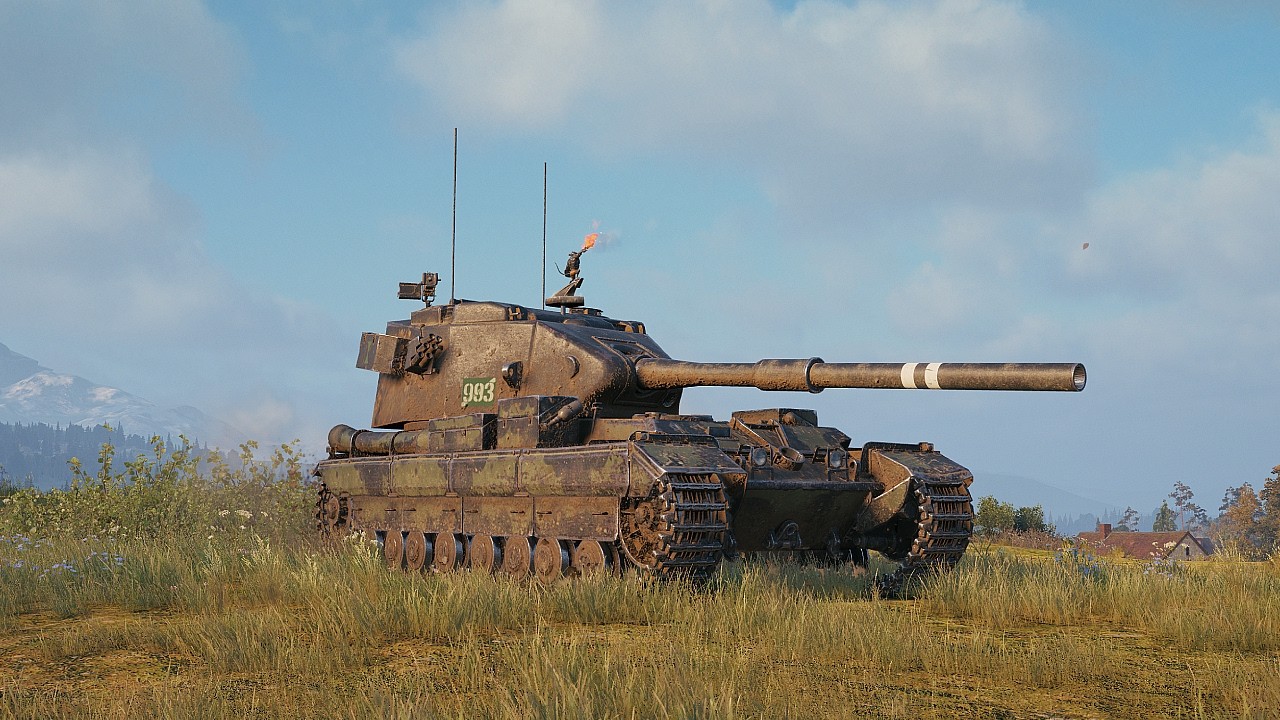 FV215b (183) • Один выстрел — конец игры • World of Tanks