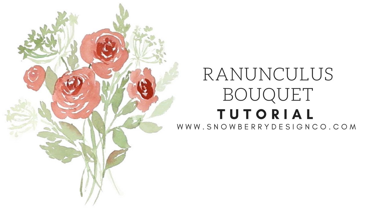 Ranunculus Bouquet Tutorial