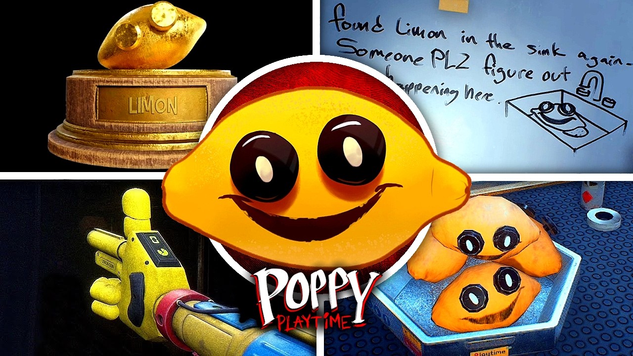 Poppy Playtime: Chapter 1-5 - LIMON Evolution & Comparison (Showcase)