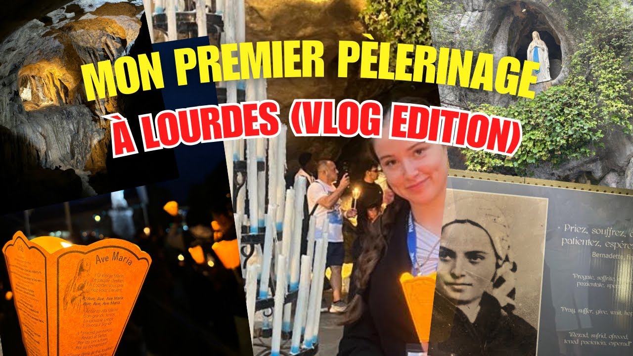 MON PREMIER PÈLERINAGE À LOURDES 2024 : VLOG