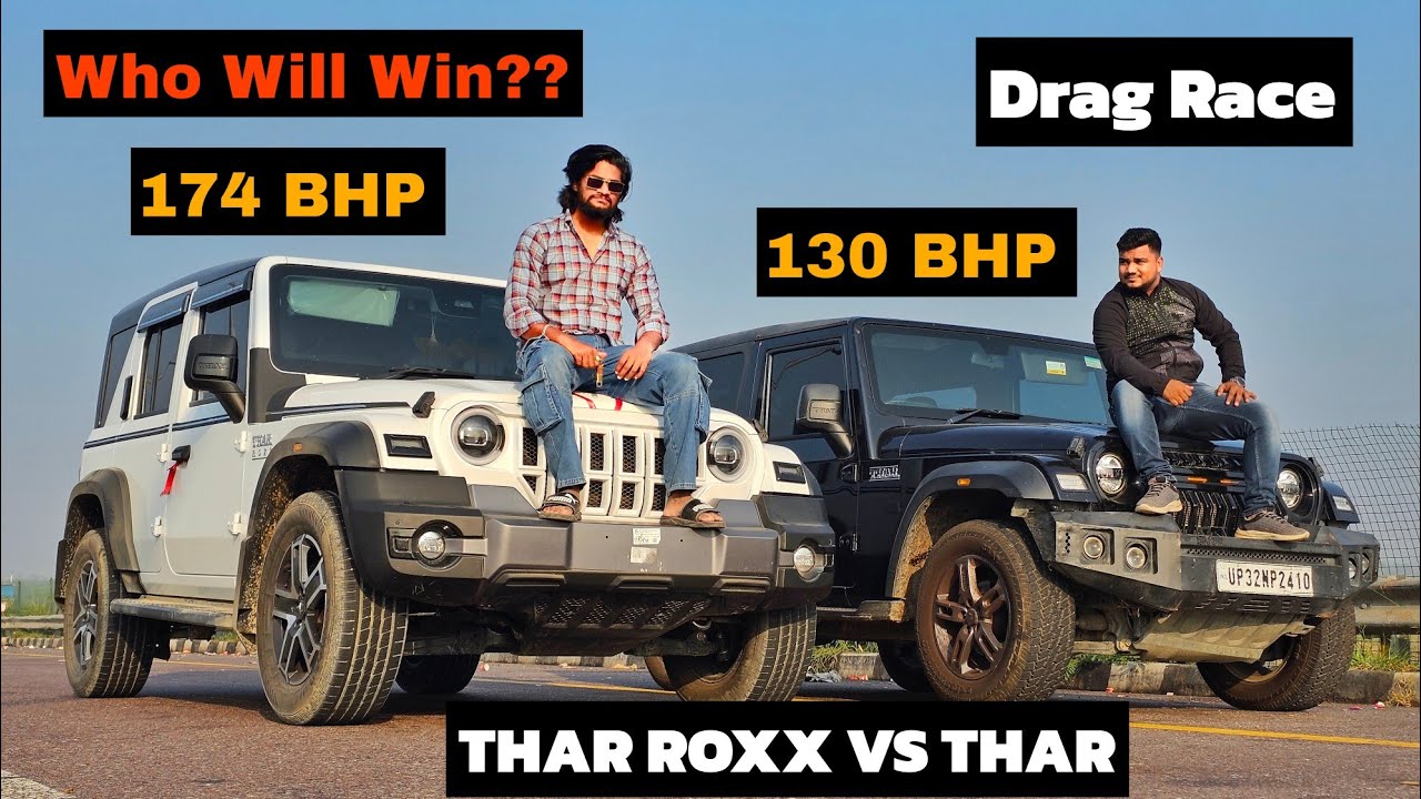 THAR ROXX VS THAR 4×4 | DRAG RACE