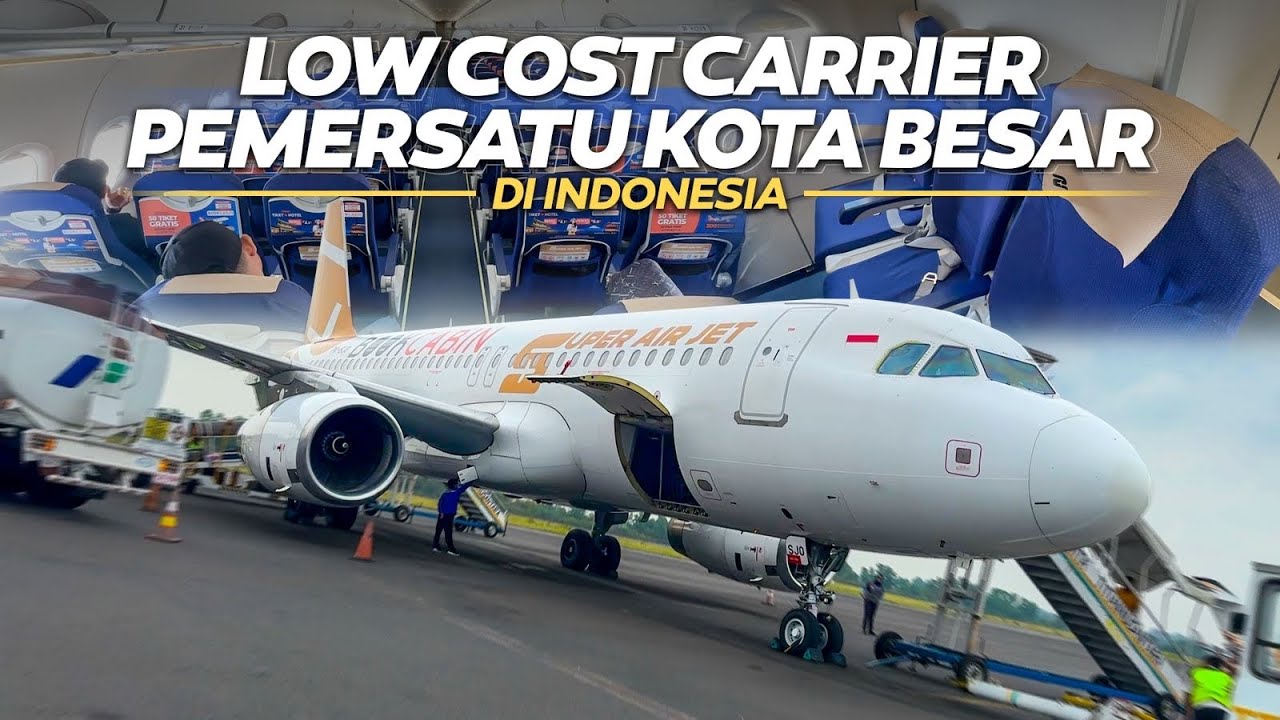 PILIHAN MURAH TERBANG LANGSUNG LAMPUNG - MEDAN‼️ Super Air Jet Direct Flight Bandar Lampung - Medan