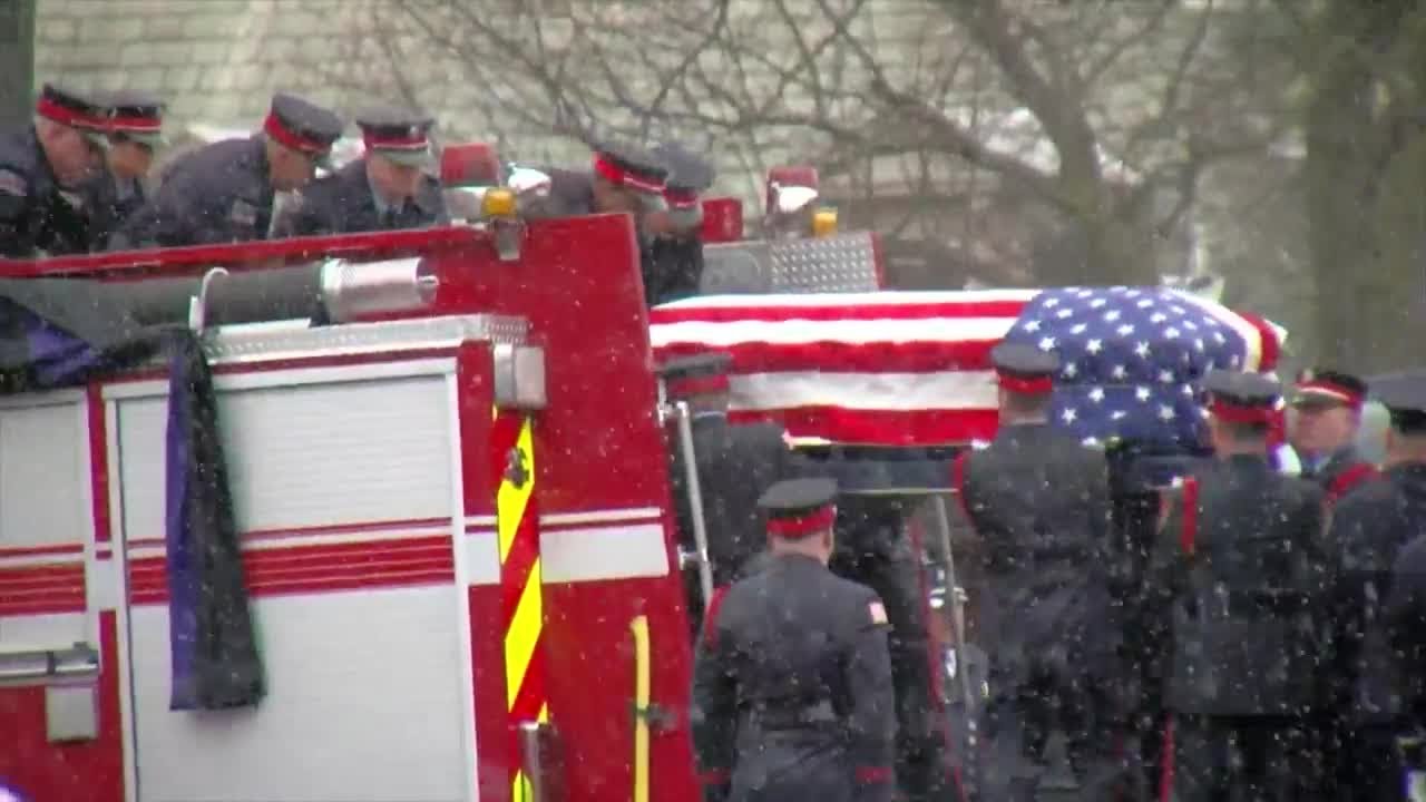 Buffalo Firefighter Jason Arno laid to rest following funeral at St. Joseph Cathedral