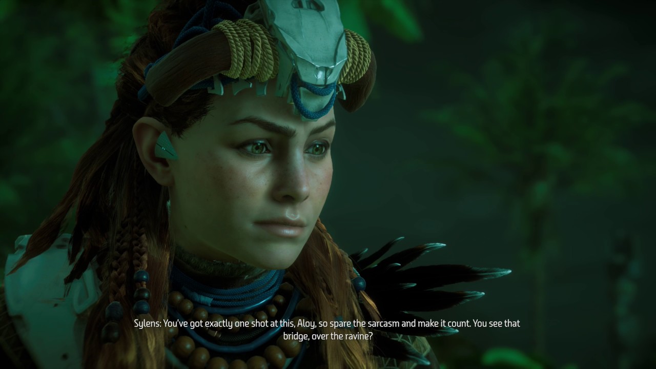 Horizon Zero Dawn: To Curse the Darkness - Infiltrate Eclipse Base, find the Derelict Tallneck, (33)