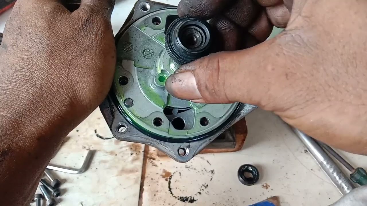 ganti shaft seal grand livina