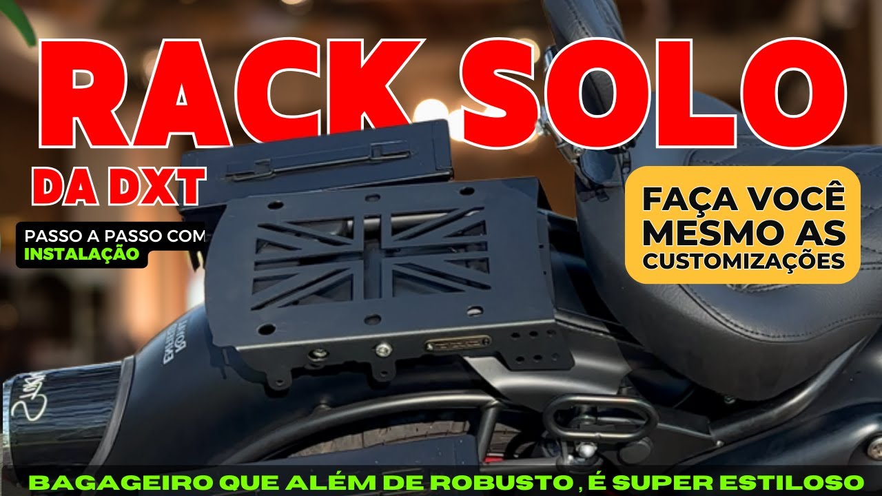 Royal Classic 350 -Instalação de Rack solo (GRELHA)