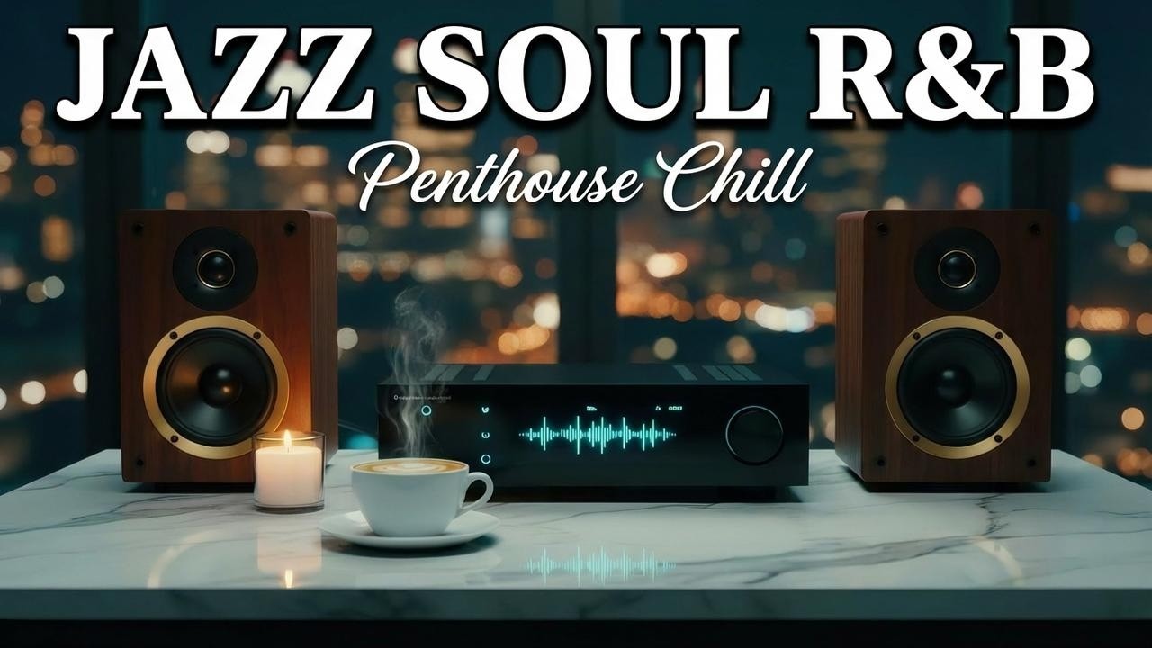 Smooth Jazz & Soulful R&B – Midnight Penthouse Melodies for Deep Focus & Relaxation