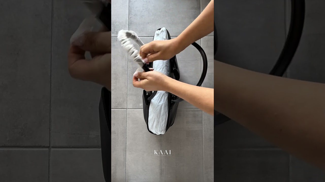 THE HORIZON ‐ How to assemble your KAAI tutorial video #unboxing #luxury #bags #totebag #leather