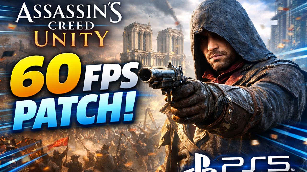 Assassin's Creed Unity теперь работает на консолях с частотой 60 кадров в секунду.