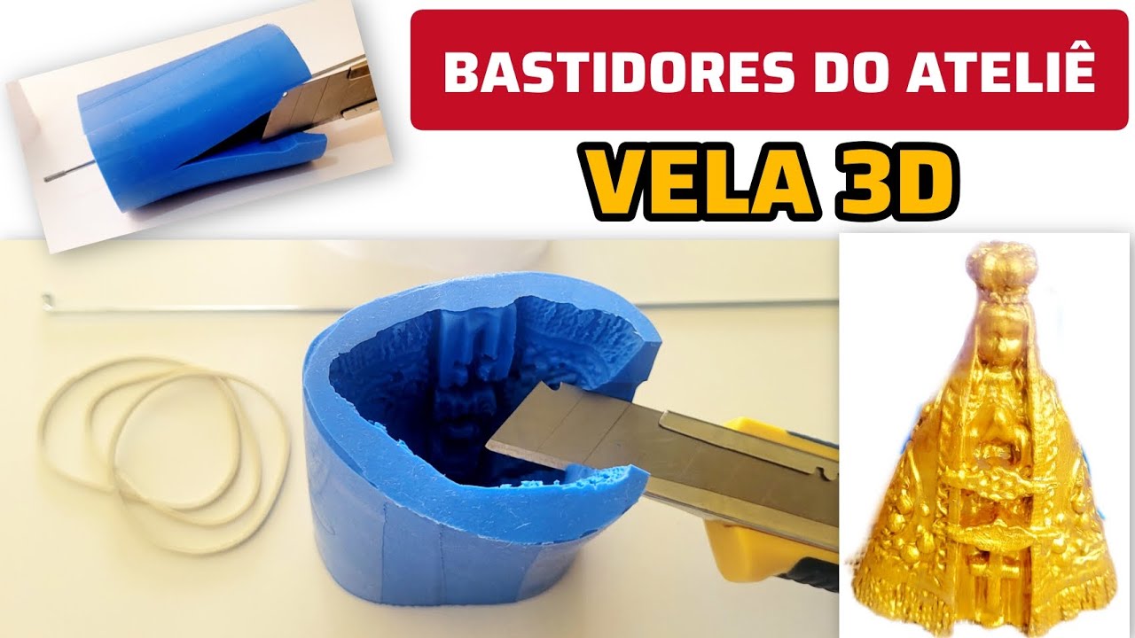 ✨ Bastidores da Vela Nossa Senhora 3D!