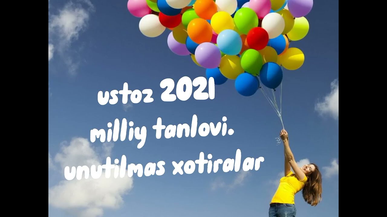 ustoz milliy tanlovi. unutilmas xotiralar.