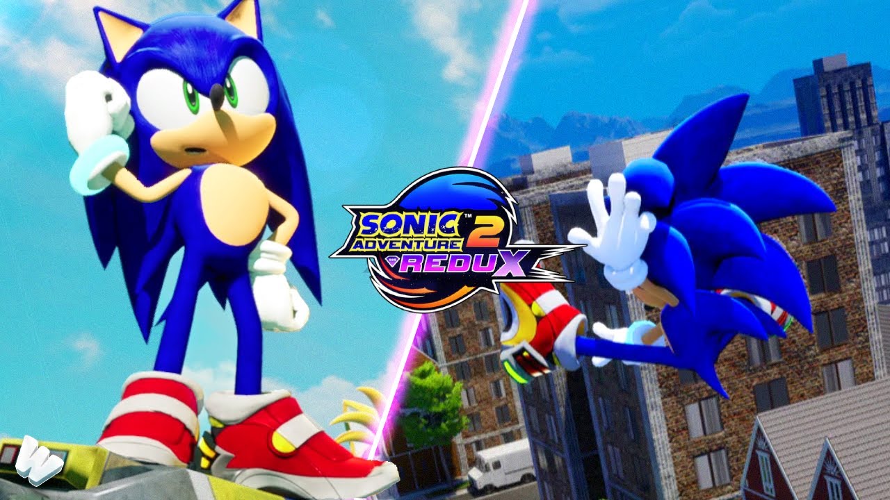 This sonic adventure 2 remake is AMAZING! | Sonic adventure 2 redux