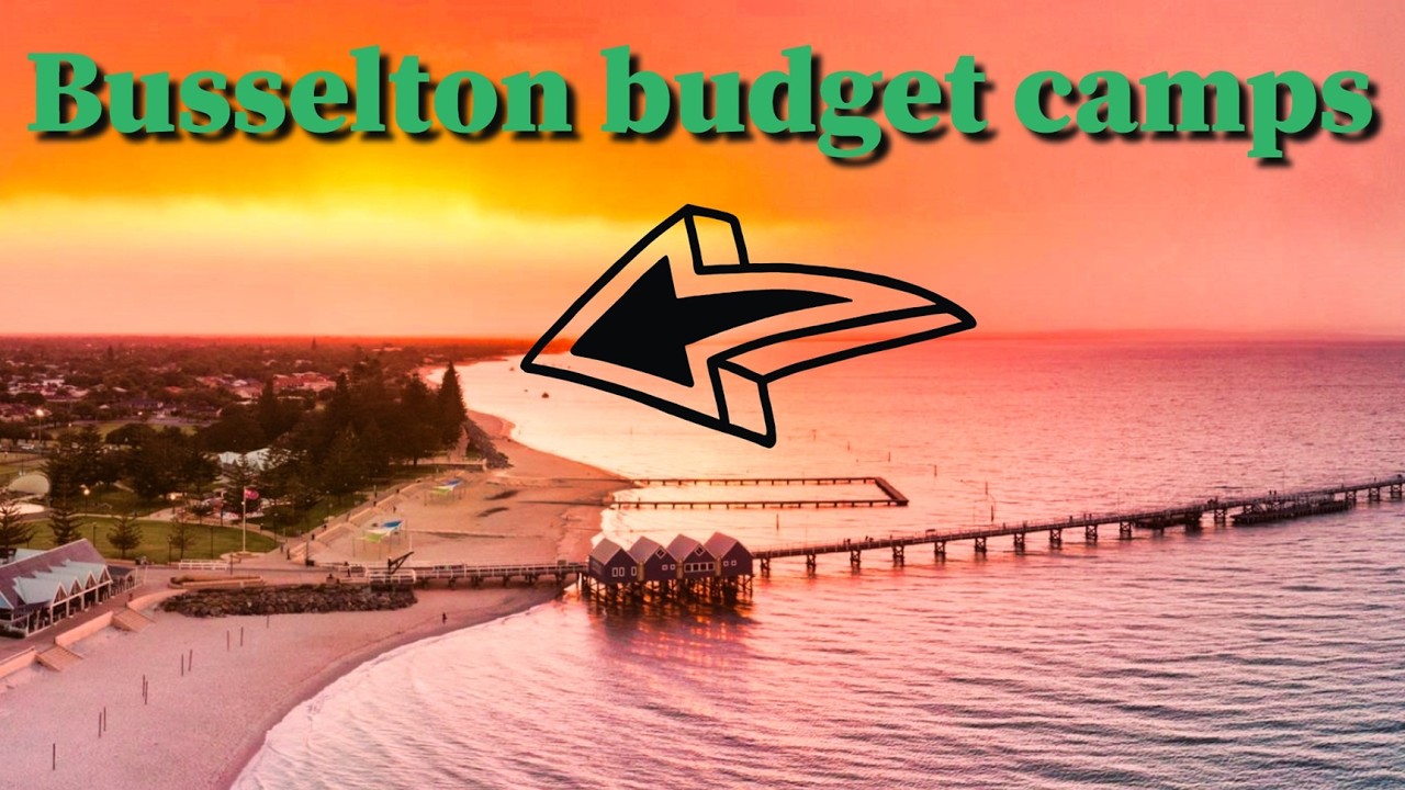 Busselton alternative caravan and tent camping right on the coast , avoid the crowds .