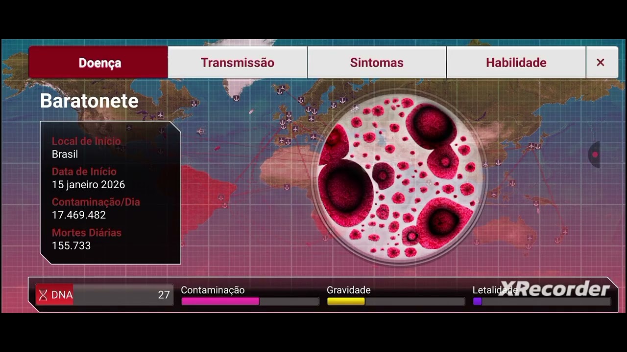 Jogando Plague INC!!!