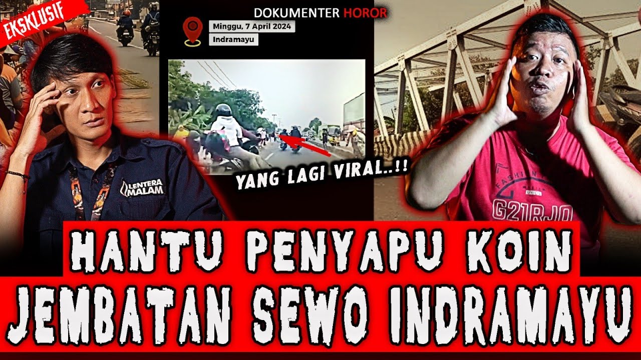 VIRAL!!! JALUR ANGKER SUBANG INDRAMAYU DIHUNI SOSOK HANTU PENYAPU KOIN!!!