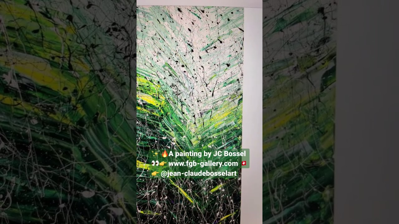 A glance at a painting of JC Bossel @jcbossel #artadvisor