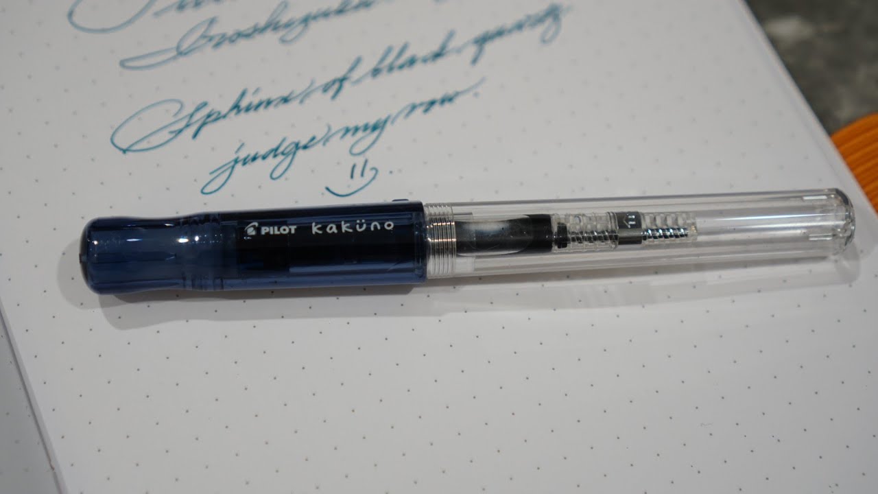 Pilot Kakuno Fountain Pen Review