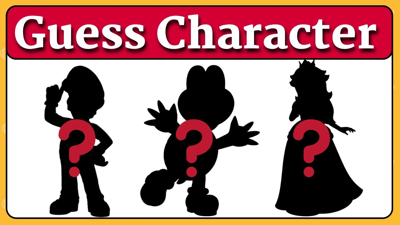 Guess the Super Mario Characters by Their Shadows