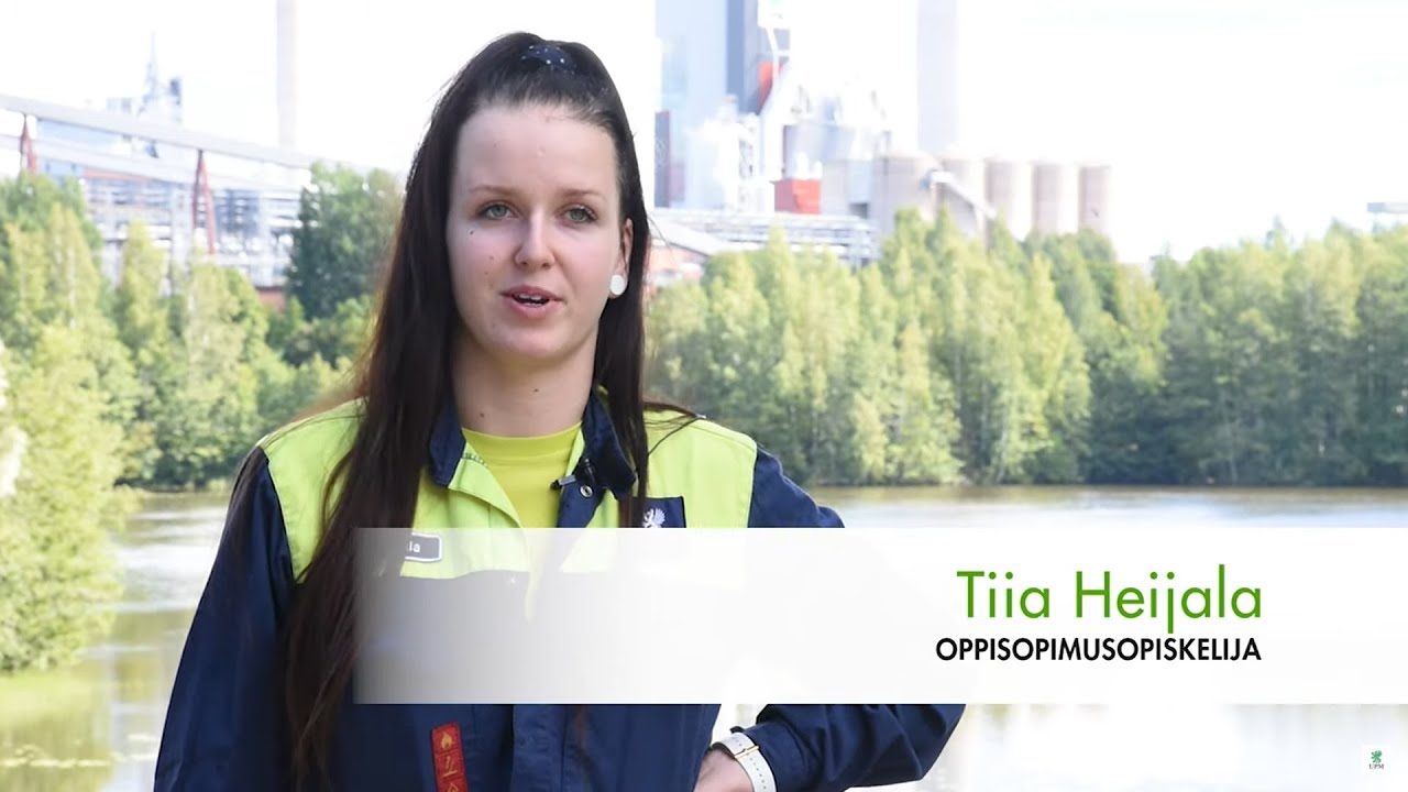 UPM-kesä: Tiia - oppisopimusopiskelija