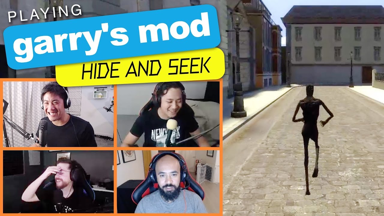 Playing Garry’s Mod (Hide & Seek)