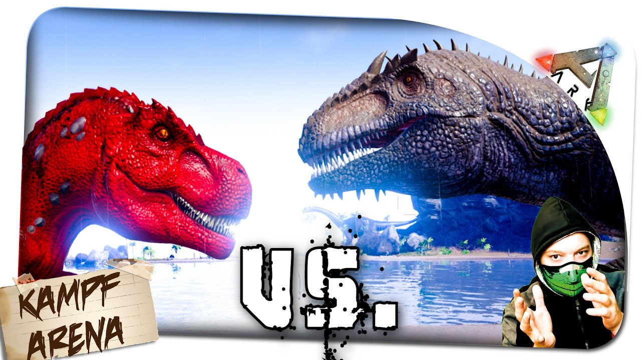 Giganotosaurus vs. Alpha-Rex | Kampf Arena ✪ Ark Survival Evolved German Deutsch | ARK SE
