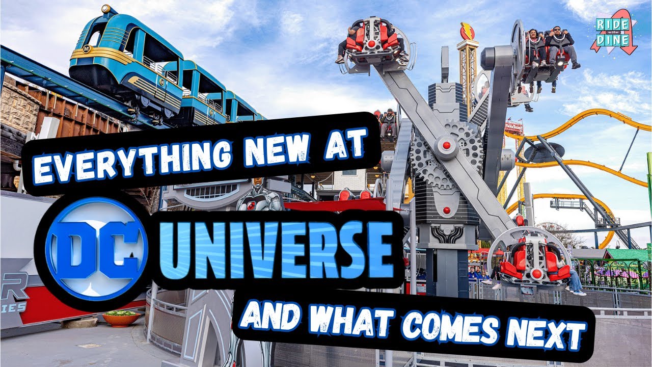 Brand New DC Universe...And What Comes Next at Six Flags Fiesta Texas